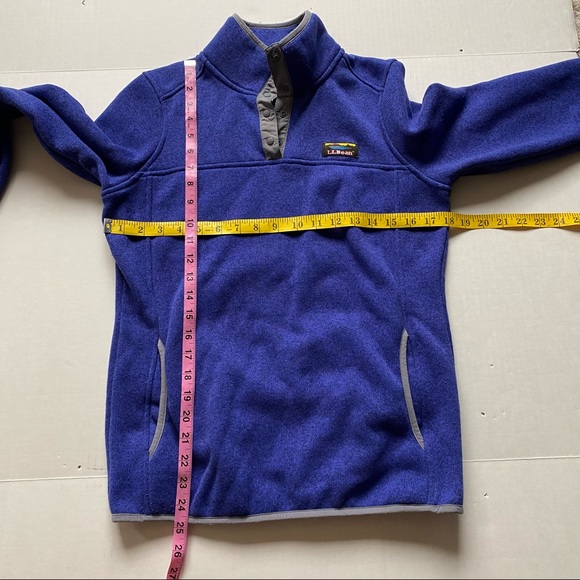 LL Bean Snap Henley Sweater - Picture 8 of 8